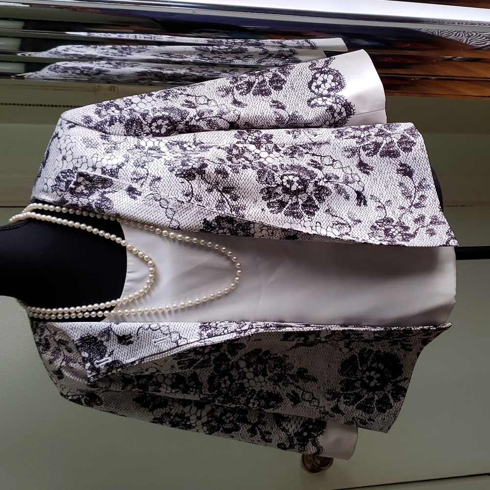 Dress shirt and jacket.